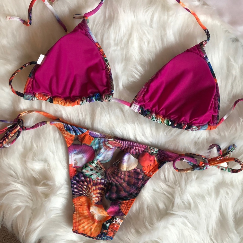 Shell Print Bikini Set - Picture 3 of 6